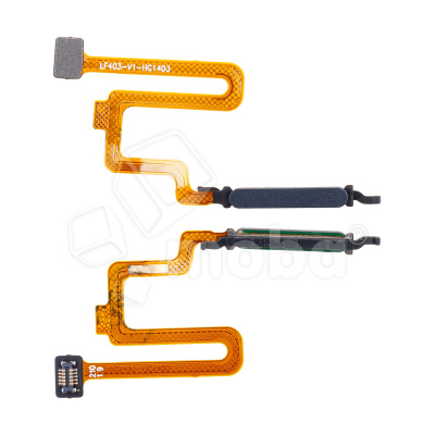 Шлейф для Xiaomi Redmi Note 12 Pro 4G (2209116AG) сканер отпечатка пальцев Черный