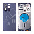 Корпус для iPhone 14 Pro (A2891) (1 Sim) Темно-фиолетовый - Премиум