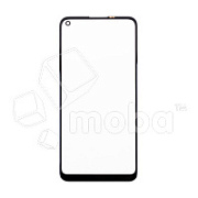 Стекло для переклейки Samsung Galaxy A11/M11 (A115F/M115F) в сборе с OCA пленкой Черный - OR (Mitsubishi)