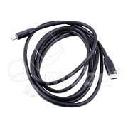 Кабель Type-C - Type-C Thunderbolt 3 (100W, PD, 2 м) (тех.упак.) Черный