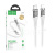 Кабель Type-C - Lightning Hoco U111 (3A, PD, оплетка нейлон, 1,2 м) Серый Кабель Type-C - Lightning Hoco U111 (3A, PD, оплетка нейлон, 1,2 м) Серый