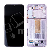 Дисплей для Samsung Galaxy S23+ (S916B) модуль с рамкой Лавандовый - OR (SP)
