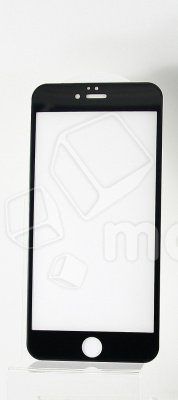 Защитное стекло "Оптима" для iPhone 7 Plus/8 Plus Черный (Закалённое, полное покрытие)