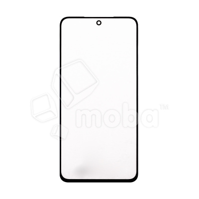 Стекло для переклейки Samsung Galaxy S21 FE (G990B) в сборе с OCA пленкой Черный - OR (Mitsubishi)