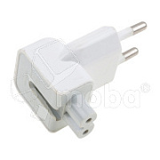Сетевой адаптер для блока питания Apple/евровилка (тех.упак.) Белый