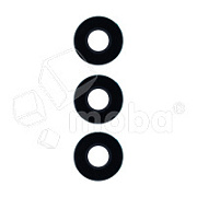 Стекло камеры для Huawei Honor 400 Lite (ABR-NX1) (комплект 3 шт.) Черный