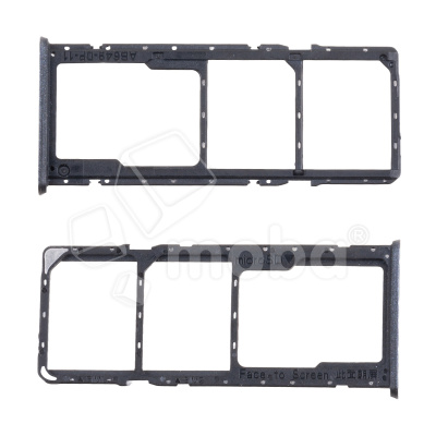 Держатель SIM для Realme Note 60/60x (RMX3933/RMX3938) Черный